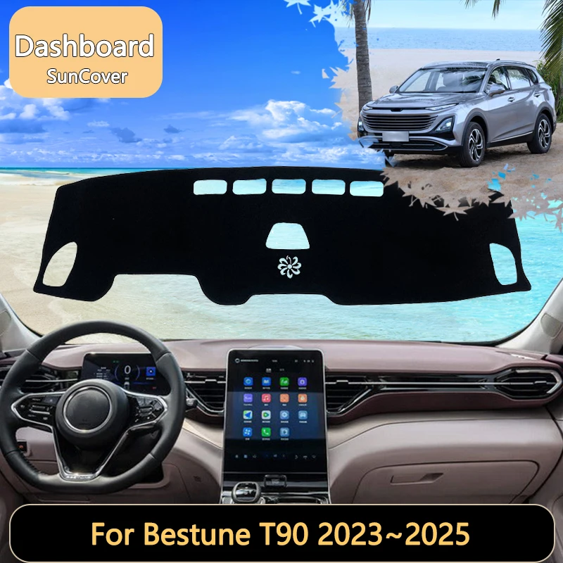 5-дверный коврик для приборной панели автомобиля Bestune T90 2023 ~ 2025 2024, солнцезащитные накладки, аксессуары для интерьера ковра, крыла автомобиля
5-дверный коврик для приборной панели автомобиля Bestune T90 2023 ~ 2025 2024, солнцезащитные накладки, аксессуары для интерьера ковра, крыла автомобиля