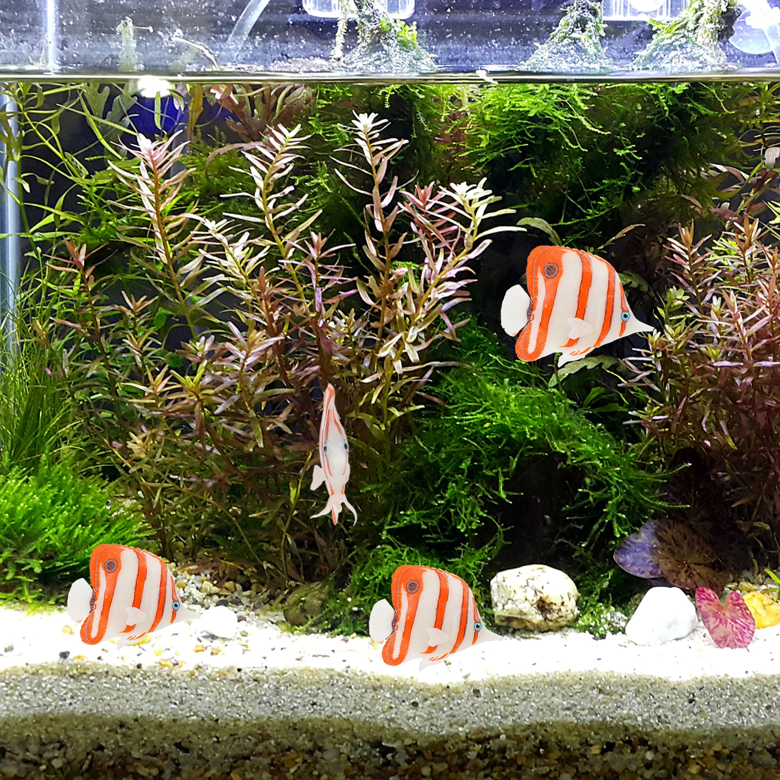 Artificial Fish Tank Decoration SiliconeFish 3D Lifelike Jellyfish Aquarium naments for Fish Tank Decor Pet Supplies
Artificial Fish Tank Decoration SiliconeFish 3D Lifelike Jellyfish Aquarium naments for Fish Tank Decor Pet Supplies