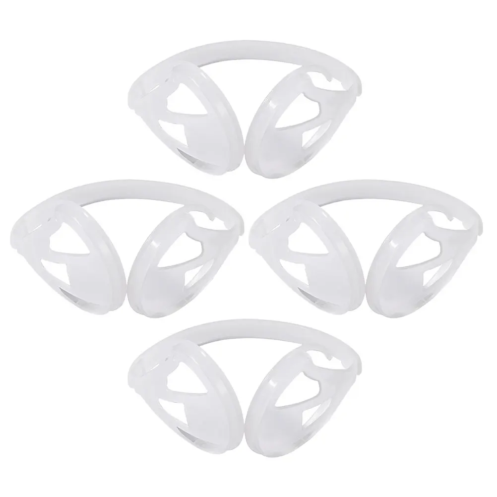 4Pcs Warm Earmuff Frame Holder Plastic DIY Making Frame Rack Simple Delicate Design Sturdy Earmuff Crafting Accessory
4Pcs Warm Earmuff Frame Holder Plastic DIY Making Frame Rack Simple Delicate Design Sturdy Earmuff Crafting Accessory