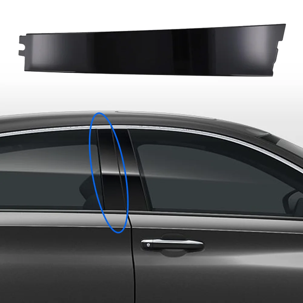Door Window B-Pillar Trim Molding Front Rear Left Right for Honda Accord 2018 2019 2020 2021 2022 Black Clip-On
Door Window B-Pillar Trim Molding Front Rear Left Right for Honda Accord 2018 2019 2020 2021 2022 Black Clip-On