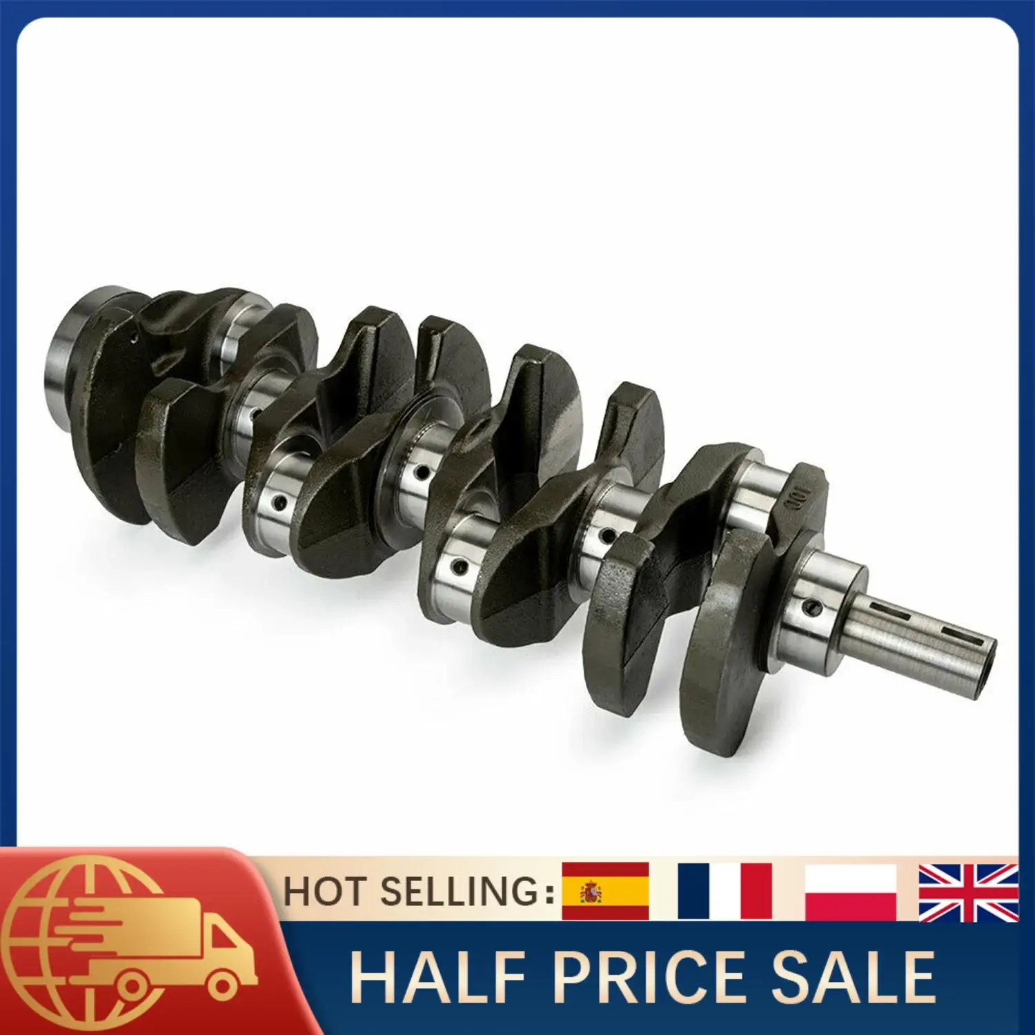 Engine Crankshaft For Hyundai Kia 2.4L Sonata Tucson Santa Fe Optima Forte Sportage 23111-2G200 23111-2G230 Replacement
Engine Crankshaft For Hyundai Kia 2.4L Sonata Tucson Santa Fe Optima Forte Sportage 23111-2G200 23111-2G230 Replacement