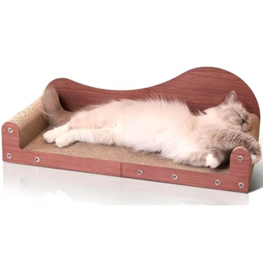 26.4" Large Cat Scratcher Bed, Cat Scratching Board, Durable Cardboard for Indoor Use, Extra Large Couch with Scratch Pad - Sof
26.4" Large Cat Scratcher Bed, Cat Scratching Board, Durable Cardboard for Indoor Use, Extra Large Couch with Scratch Pad - Sof