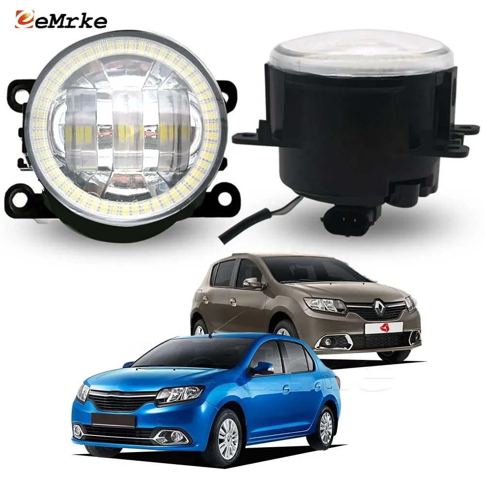 2 противотуманных фар «ангельские глазки» для Renault Logan Sandero II 2012 2013 2014 2015 2016 Автомобильные светодиодные линзы DRL Противотуманные дневные ходовые огни H11 12 В
2 противотуманных фар «ангельские глазки» для Renault Logan Sandero II 2012 2013 2014 2015 2016 Автомобильные светодиодные линзы DRL Противотуманные дневные ходовые огни H11 12 В