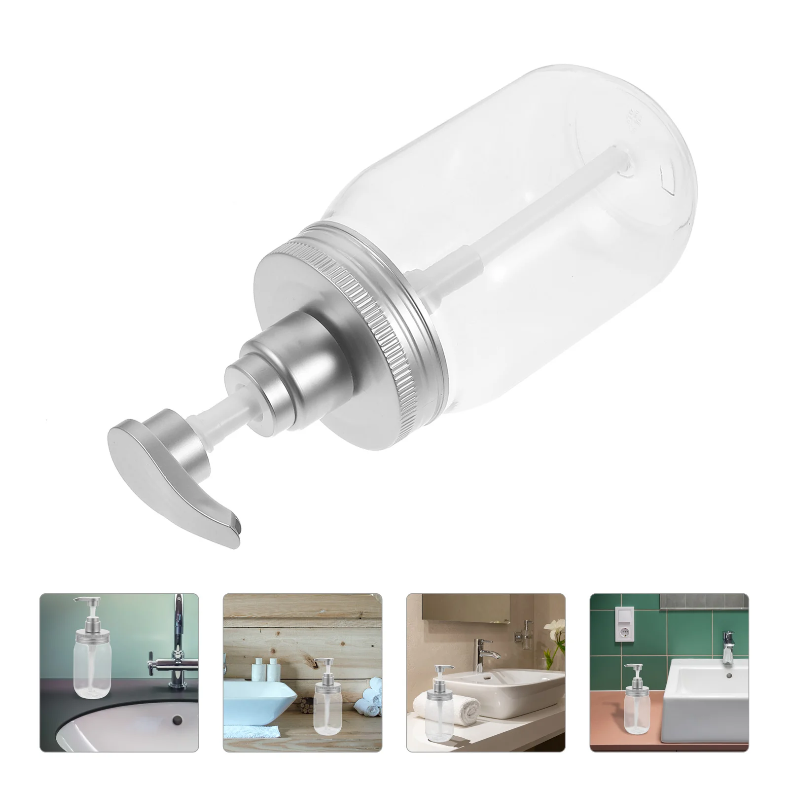 2 Pcs 450ml PET Shampoo Conditioner Shower Gel Dispenser Bottles Refillable Travel Home Hotel Clear Pump Lotion Bottle
2 Pcs 450ml PET Shampoo Conditioner Shower Gel Dispenser Bottles Refillable Travel Home Hotel Clear Pump Lotion Bottle