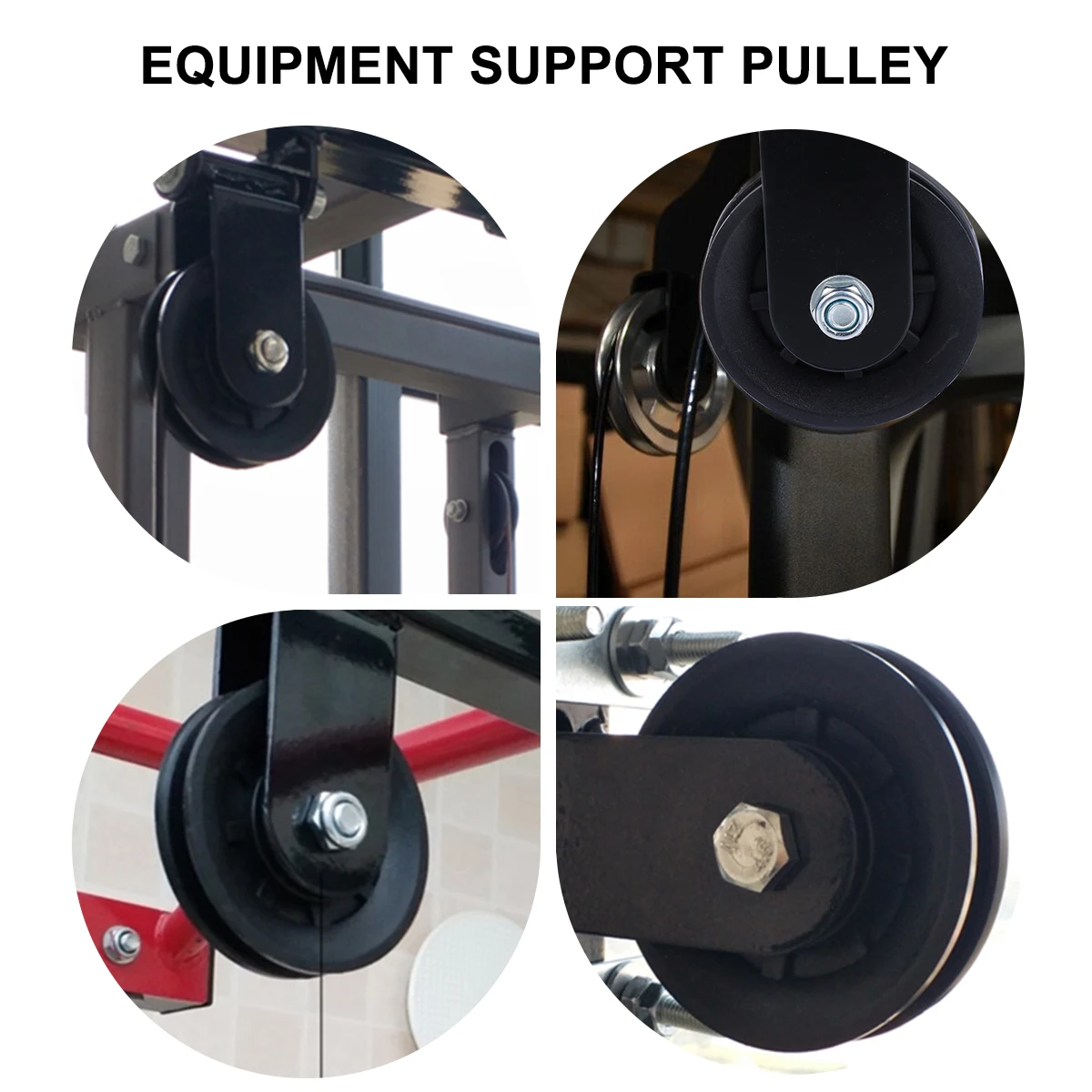 Fitness Pulley Metal Training Device Gymnastic Rings for Up Bar Silent Durable Hard Material Strength Training Back Shoulders
Fitness Pulley Metal Training Device Gymnastic Rings for Up Bar Silent Durable Hard Material Strength Training Back Shoulders