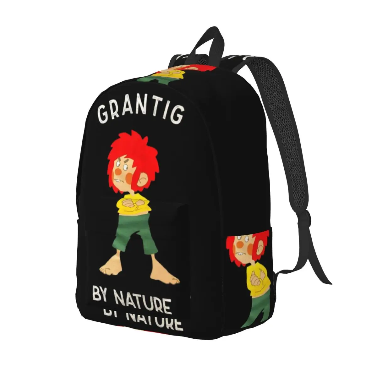 Pumuckl Grantig By Nature Backpack Daypack Large Capacity Children BookBag School Bag Shoulder Bags for Boys Girls
Pumuckl Grantig By Nature Backpack Daypack Large Capacity Children BookBag School Bag Shoulder Bags for Boys Girls