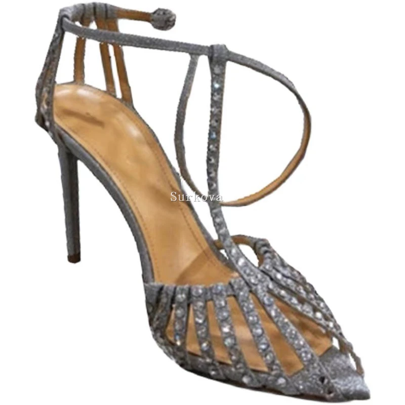 Woman Sexy Crystal Sandals Lace Up Stilettos Pumps Summer Bling Rhinestone Tassel Thin Heels Lady Dress Shoes Beige Party Shoes
Woman Sexy Crystal Sandals Lace Up Stilettos Pumps Summer Bling Rhinestone Tassel Thin Heels Lady Dress Shoes Beige Party Shoes