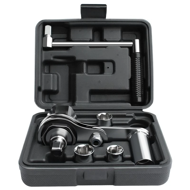 Special screw removal set for wrench trolley, power-increasing household car tire removal, on-board maintenance tool
Special screw removal set for wrench trolley, power-increasing household car tire removal, on-board maintenance tool