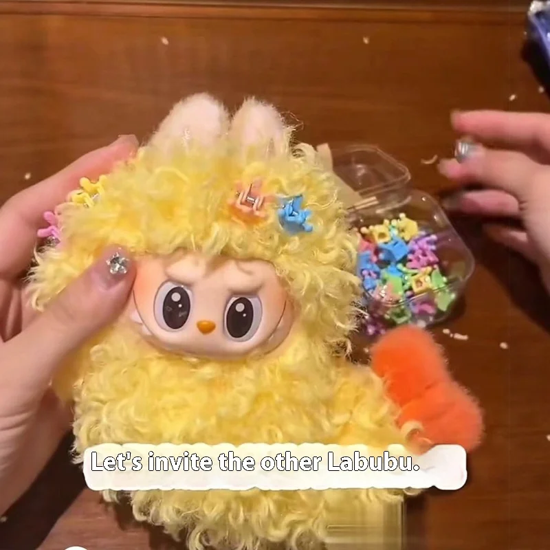 For 17cm Labubu Doll Clothes V1 V2 V3 Yellow Shrimp Balls Conspicuous Clothes Fried Shrimp Doll Accessories Woven Sleeping Bag
For 17cm Labubu Doll Clothes V1 V2 V3 Yellow Shrimp Balls Conspicuous Clothes Fried Shrimp Doll Accessories Woven Sleeping Bag