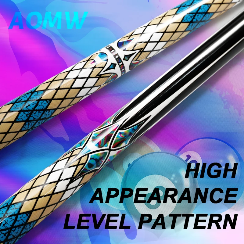 One half head color black high appearance level billiards cue for billiards fans gift
One half head color black high appearance level billiards cue for billiards fans gift