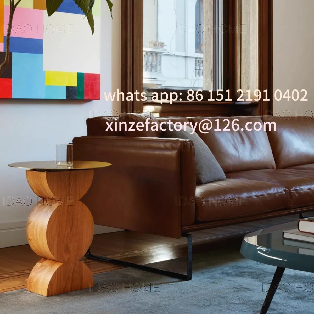 Customizable Light Luxury Retro Style Coffee Table Solid Wood Material Stainless Steel Desktop Art Side Table Si
Customizable Light Luxury Retro Style Coffee Table Solid Wood Material Stainless Steel Desktop Art Side Table Si