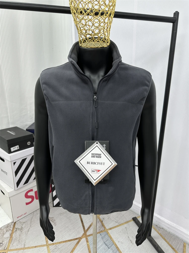 Autumn Winter Thiened Fce Lined Stand Collar Vest Men's Faion Urban Sle Polyester Fiber Zipper Closure Soft Lightwei...
Autumn Winter Thiened Fce Lined Stand Collar Vest Men's Faion Urban Sle Polyester Fiber Zipper Closure Soft Lightwei...