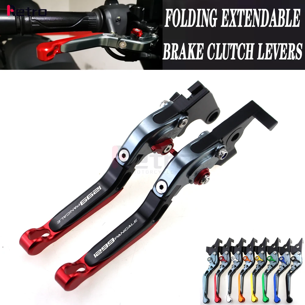 For DUCATI 1299 Panigale/S/R 2015-2018 2016 2017 Motorcycle Folding Extendable Front Rear Brake Levers
For DUCATI 1299 Panigale/S/R 2015-2018 2016 2017 Motorcycle Folding Extendable Front Rear Brake Levers