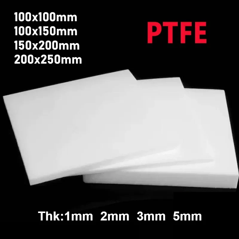 PTFE Sheet PTFE Plate PTFE Board Block Polytef Plate Thickness 1mm 2mm 3mm 5mm Anti-Corrosion Machining Model Processing
PTFE Sheet PTFE Plate PTFE Board Block Polytef Plate Thickness 1mm 2mm 3mm 5mm Anti-Corrosion Machining Model Processing