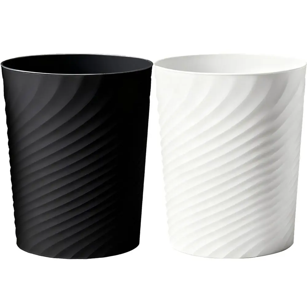 Dual-Colored 1.8 Gallon Wastebaskets for Bathroom, Recycling, and Kitchen Use
Dual-Colored 1.8 Gallon Wastebaskets for Bathroom, Recycling, and Kitchen Use