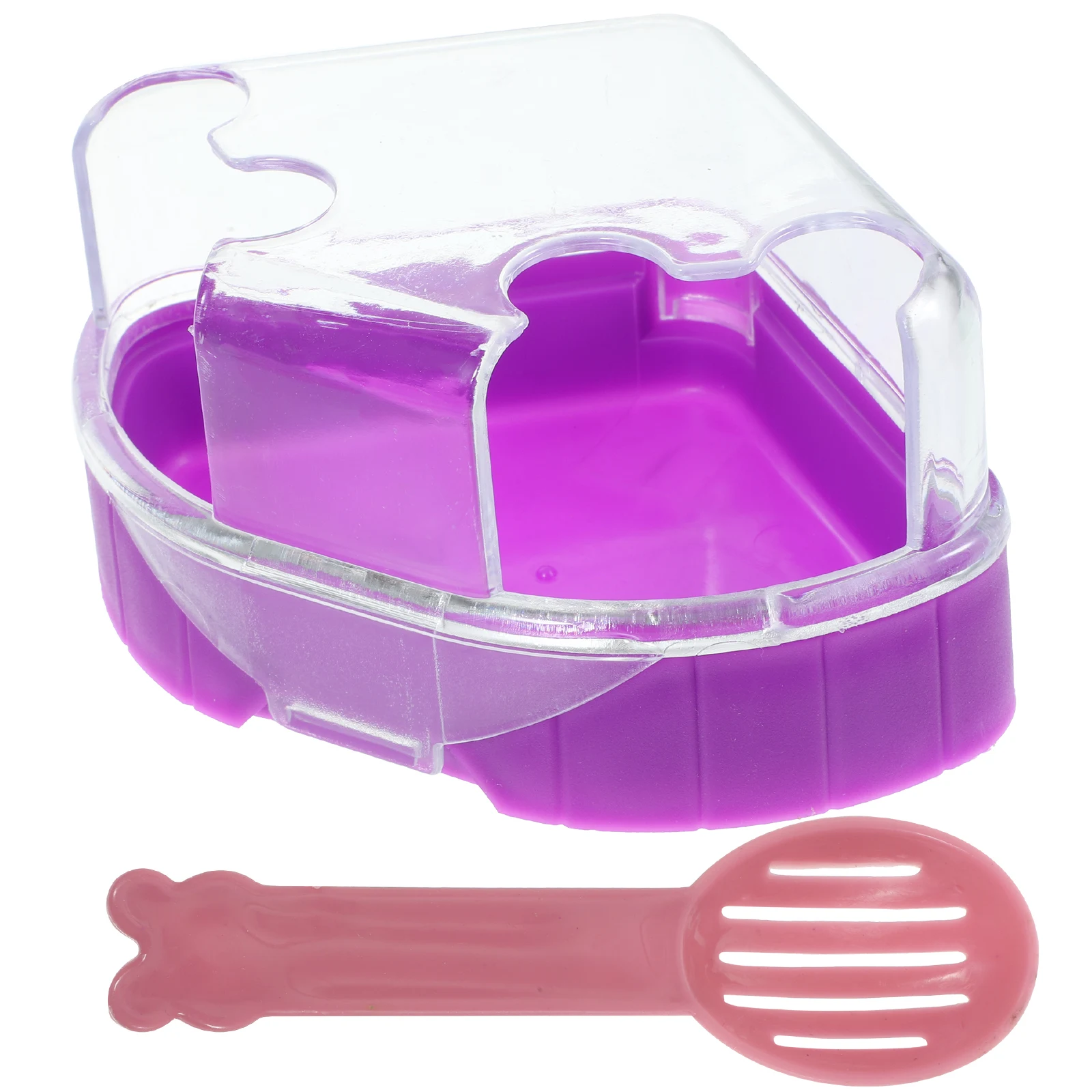1pc Bathroom Spoon Eco Friendly ABS Cage Accessory Translucent Ventilated Bathtub for Hamster Syrian Hamster Small Animals Pet
1pc Bathroom Spoon Eco Friendly ABS Cage Accessory Translucent Ventilated Bathtub for Hamster Syrian Hamster Small Animals Pet