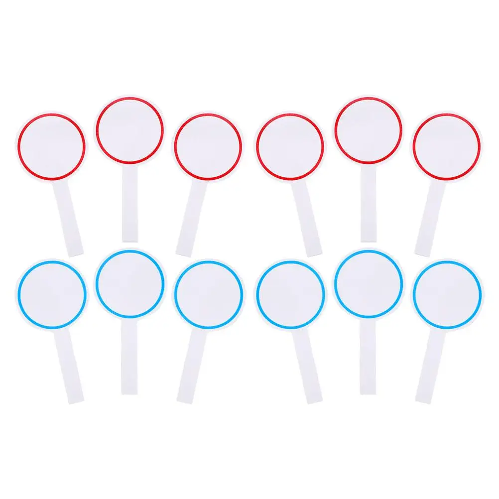 12 Pcs Scoreboard Small Dry Erase White Boards Auctions Paddles Voting Student Portable Erasable
12 Pcs Scoreboard Small Dry Erase White Boards Auctions Paddles Voting Student Portable Erasable