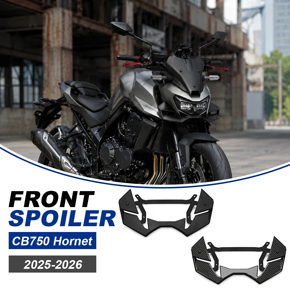 For Honda CB750 Hornet CB 750 2025-2026 New Motorcycle Front Fairing Winglet Aerodynamic Fixed Wind Wing Spoiler Front lip Kits
For Honda CB750 Hornet CB 750 2025-2026 New Motorcycle Front Fairing Winglet Aerodynamic Fixed Wind Wing Spoiler Front lip Kits