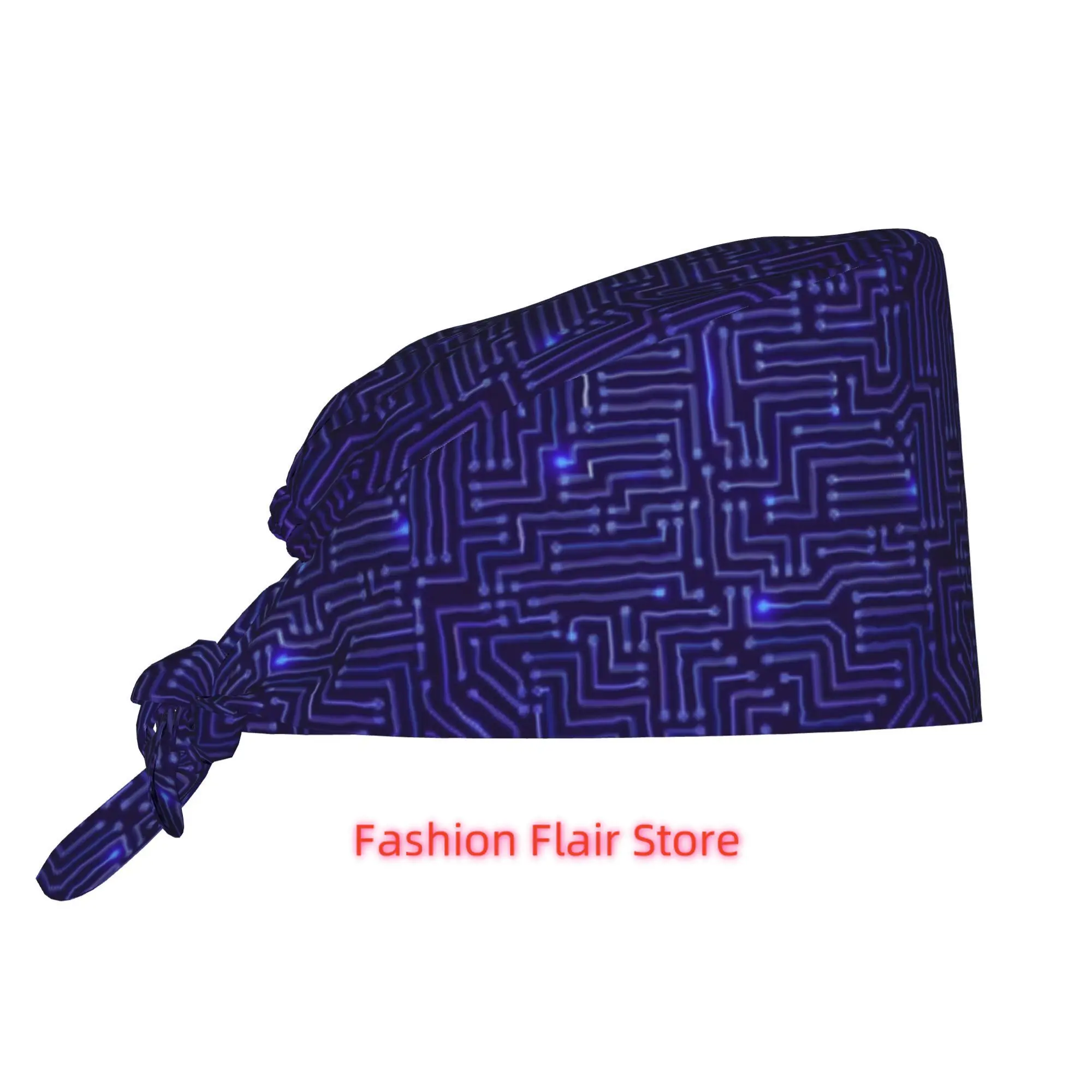 1pc Geometric Pattern Unisex Stylish Printed Work Cap - Lightweight Adjustable Skull Cap Tie-Back Nurse Hat, Dustproof Chef & Co
1pc Geometric Pattern Unisex Stylish Printed Work Cap - Lightweight Adjustable Skull Cap Tie-Back Nurse Hat, Dustproof Chef & Co