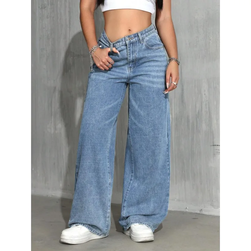 High Waist Straight Leg Jeans L 91816 High Waist Straight Tube Denim Pants Women's Fashion Spring 2026 Elasticity Other Fabric
High Waist Straight Leg Jeans L 91816 High Waist Straight Tube Denim Pants Women's Fashion Spring 2026 Elasticity Other Fabric