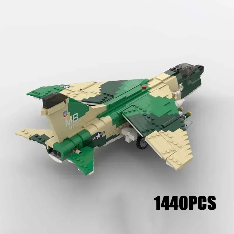 Air Combat Military Fighter Jet Series MOC 1:35 Scale A-7D Corsair II Building Blocks Assembly Model Bricks Display Kid Toys
Air Combat Military Fighter Jet Series MOC 1:35 Scale A-7D Corsair II Building Blocks Assembly Model Bricks Display Kid Toys