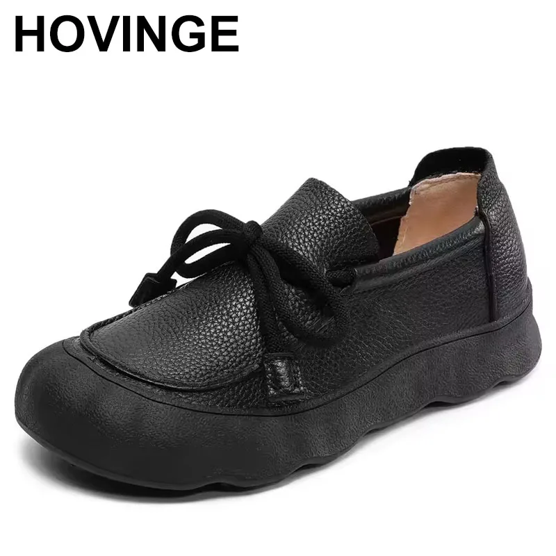 Genuine Leather Women Shoes Retro Style Female Casual Footwear Flats With Shoes For Women Loafers Ladies Flats Slip On Shoes
Genuine Leather Women Shoes Retro Style Female Casual Footwear Flats With Shoes For Women Loafers Ladies Flats Slip On Shoes