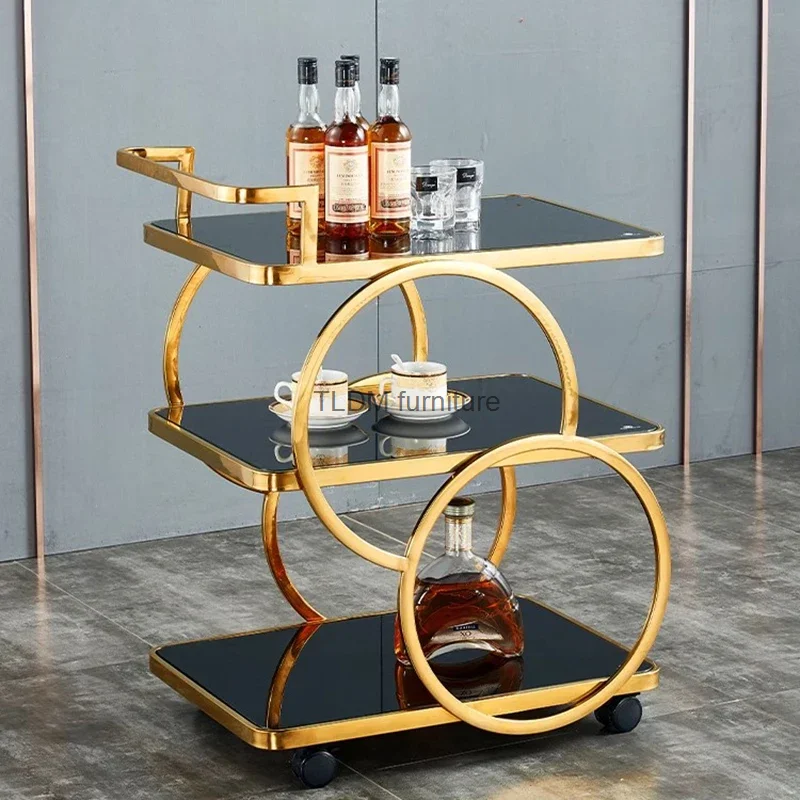 Rolling Bar Tables Trolley Kitchen Chariot Metal Wine Rack Serving Rolling Trolley Sideboards Shelf Archivadores Hotel Furiture
Rolling Bar Tables Trolley Kitchen Chariot Metal Wine Rack Serving Rolling Trolley Sideboards Shelf Archivadores Hotel Furiture