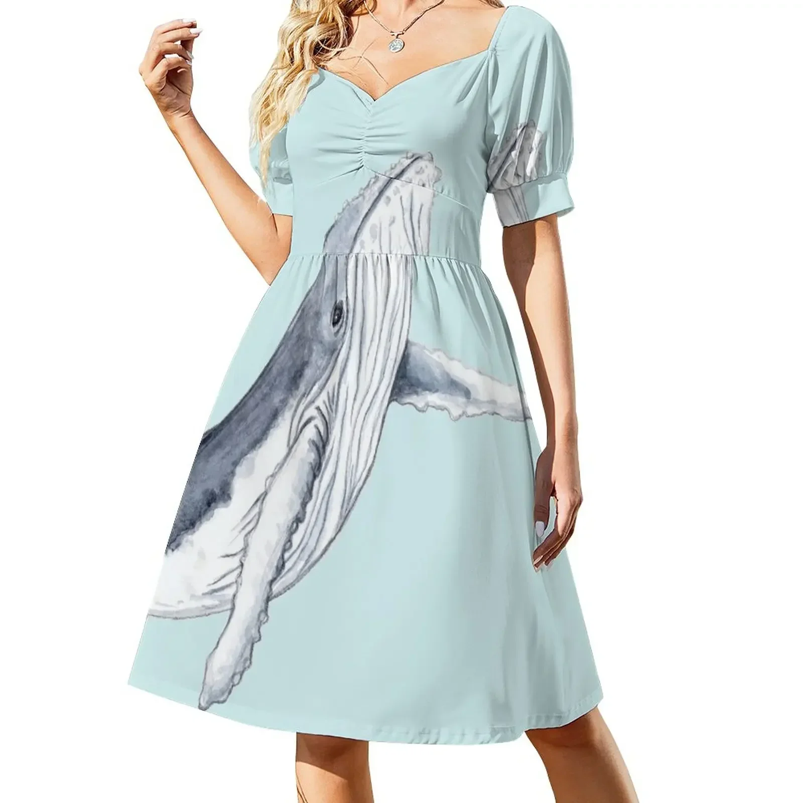 Humpback whale baby Short-Sleeved Dress evening dresses luxury 2025 dresses for womens 2025 dresses for woman Dress
Humpback whale baby Short-Sleeved Dress evening dresses luxury 2025 dresses for womens 2025 dresses for woman Dress