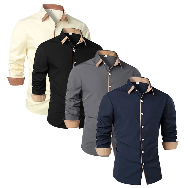 Solid Color Design Digital Printing 3D Men's Long-sleeved Shirt European and American Fashion Outdoor Spring and Summer Wear
Solid Color Design Digital Printing 3D Men's Long-sleeved Shirt European and American Fashion Outdoor Spring and Summer Wear