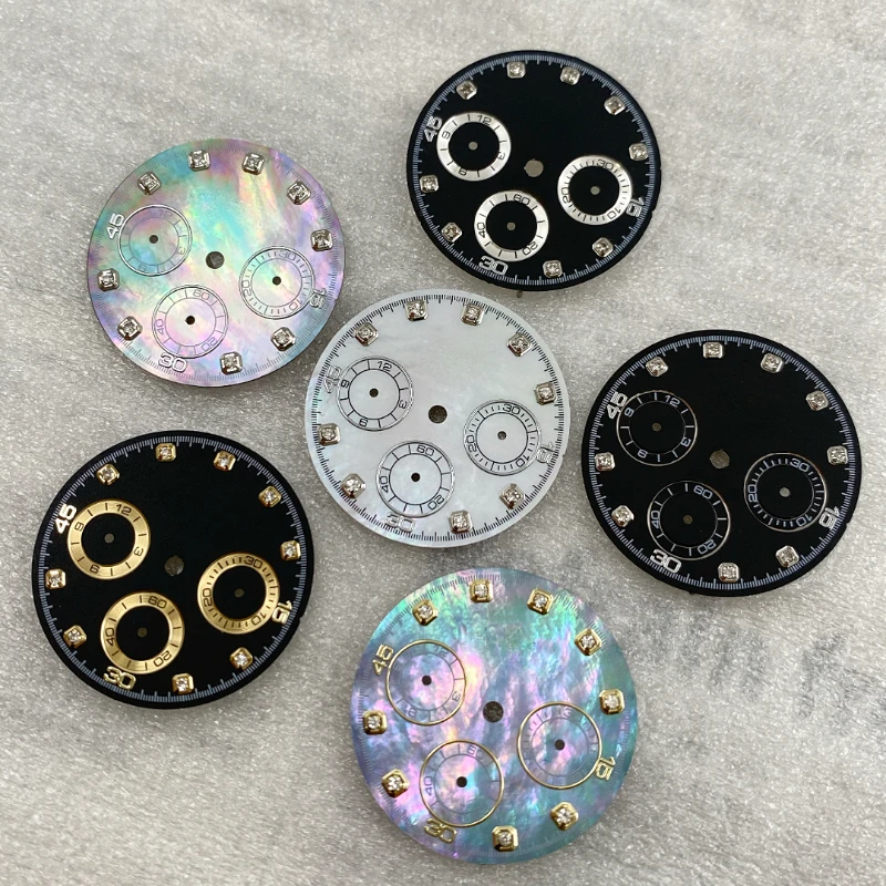 Customized S Dayton VK63 Quartz Movement Dial 29.5mm Modified Multifunctional Chronograph Panda Diamond Dial Watch Accessories
Customized S Dayton VK63 Quartz Movement Dial 29.5mm Modified Multifunctional Chronograph Panda Diamond Dial Watch Accessories