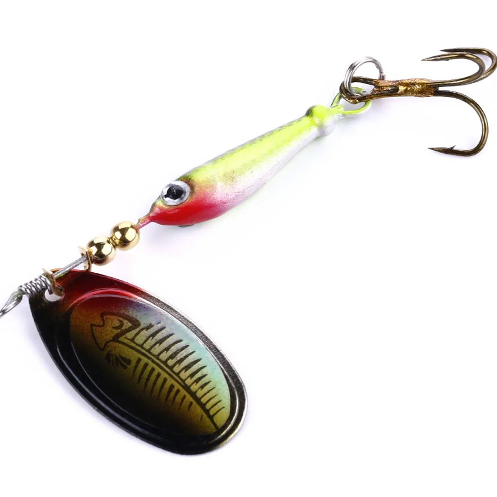 Metal Electroplating Fishing Lures Kit Durable Rotating Baits Tackle Accessories Carp Bass Fish Hook Angling Supplies
Metal Electroplating Fishing Lures Kit Durable Rotating Baits Tackle Accessories Carp Bass Fish Hook Angling Supplies