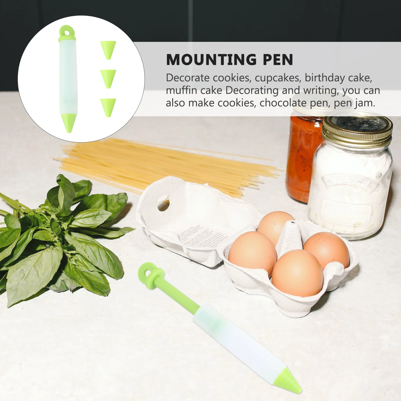 Silicone Chocolate Cake Decorating Pen Green Food Writing Tool for Fondant Sugar Paste Cupcake Cookie Icing Piping Pastry
Silicone Chocolate Cake Decorating Pen Green Food Writing Tool for Fondant Sugar Paste Cupcake Cookie Icing Piping Pastry