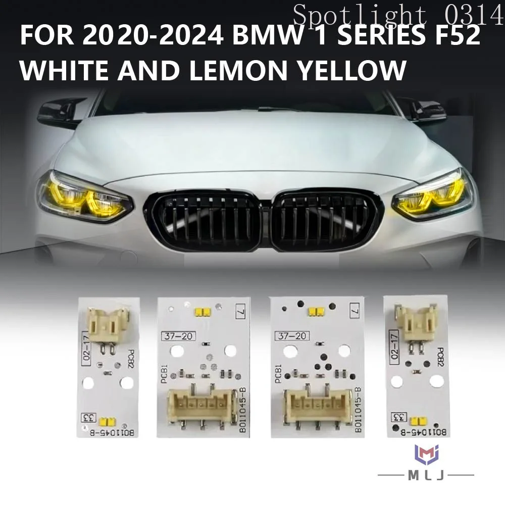 White Yellow Angel Eye Chip For BMW 1 Series F52 2020-2024 Headlight DRL Boards Ballast Chip LED Module Chip Car Accessories
White Yellow Angel Eye Chip For BMW 1 Series F52 2020-2024 Headlight DRL Boards Ballast Chip LED Module Chip Car Accessories
