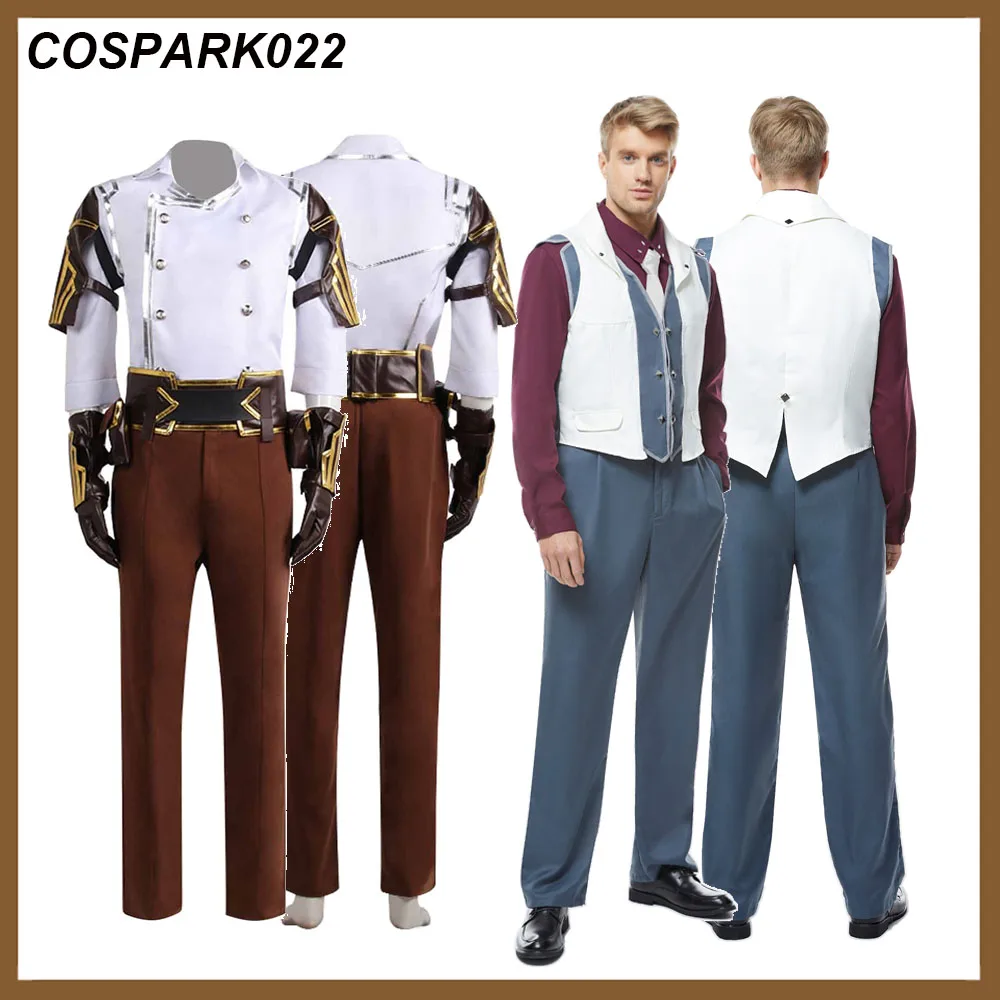 Игровая маскировка LOL Jayce, косплей, униформа для взрослых и мужчин, Хэллоуин, карнавал, вечерние пальто, брюки, перчатки, жилет, костюм, рубашка, брюки, наряды
Игровая маскировка LOL Jayce, косплей, униформа для взрослых и мужчин, Хэллоуин, карнавал, вечерние пальто, брюки, перчатки, жилет, костюм, рубашка, брюки, наряды