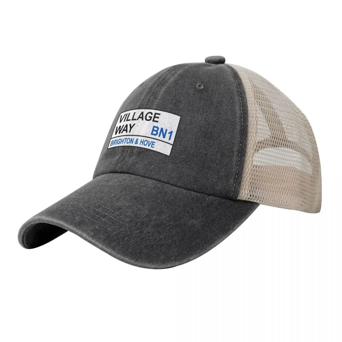 Brighton and Hove Football Team Village Way Street Sign Cowboy Mesh Baseball Cap Golf Hat Man fashionable For Men Women's
Brighton and Hove Football Team Village Way Street Sign Cowboy Mesh Baseball Cap Golf Hat Man fashionable For Men Women's