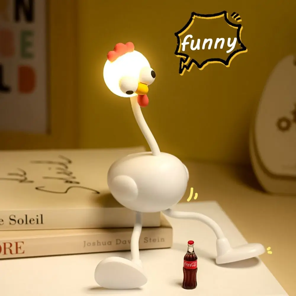 3 Lighting Modes Funny Chicken Night Light Eye Protection Soft Light Bedside Decor Light Multifunctional Cute Cartoon
3 Lighting Modes Funny Chicken Night Light Eye Protection Soft Light Bedside Decor Light Multifunctional Cute Cartoon