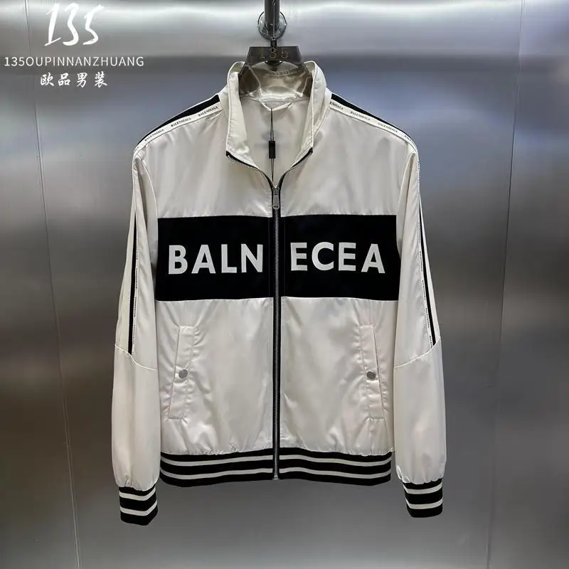 Мужская весенняя новая облегающая универсальная куртка с воротником-стойкой и буквенным принтом
Мужская весенняя новая облегающая универсальная куртка с воротником-стойкой и буквенным принтом