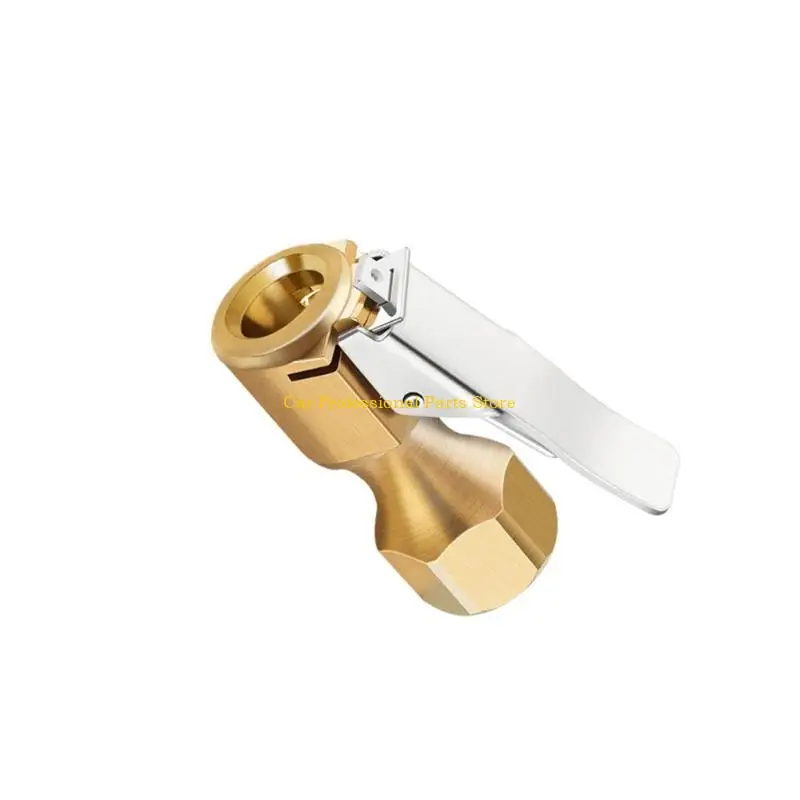 R53D 1/4inch Air Chuck Universal Heavy Duty Normally Open Straight Lock-On Tire Chuck with Clip for Inflator Gauge Compressor
R53D 1/4inch Air Chuck Universal Heavy Duty Normally Open Straight Lock-On Tire Chuck with Clip for Inflator Gauge Compressor