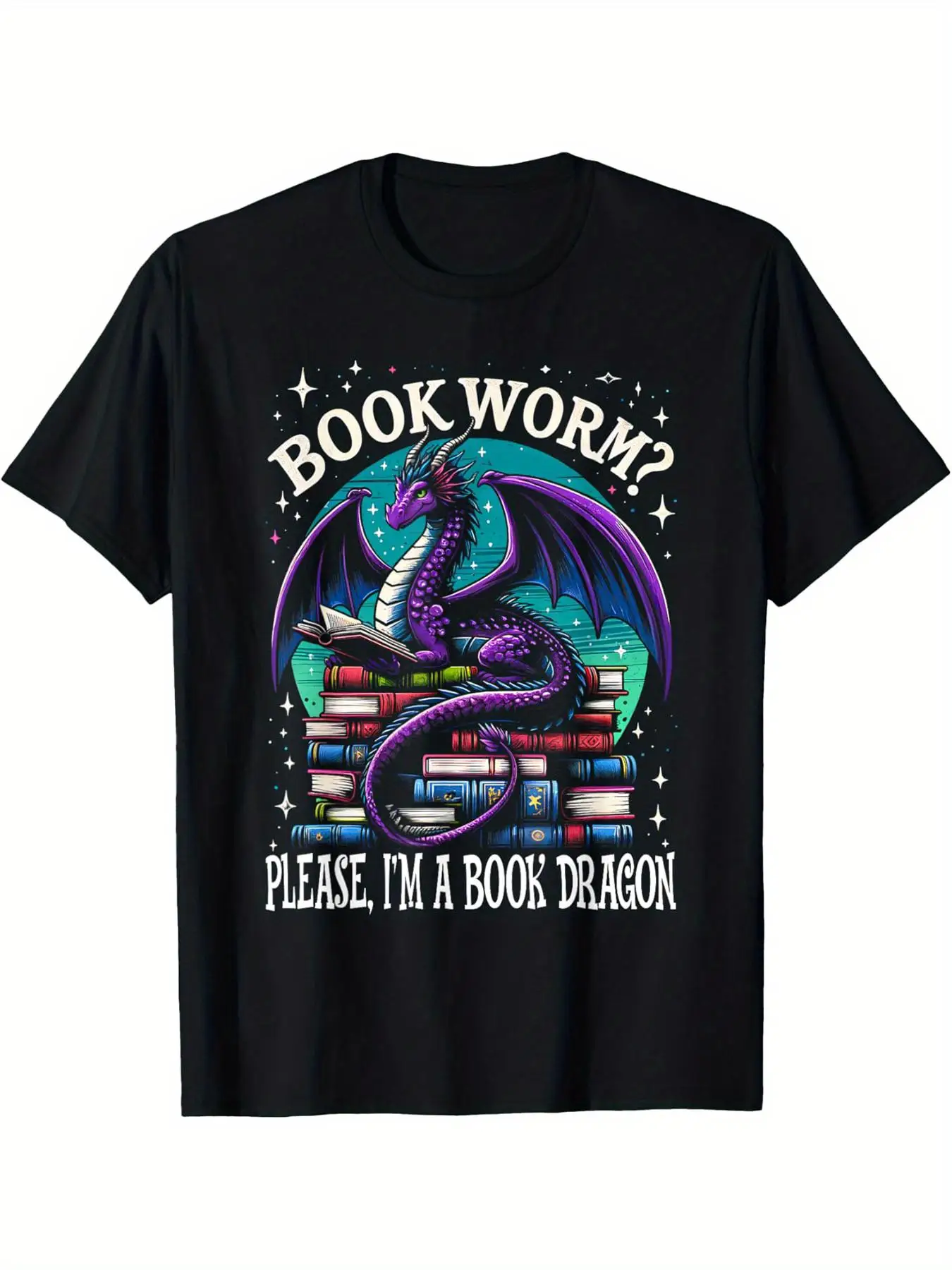 LocalBookworm "I'm A Book Dragon" Distressed Dragon T-Shirt
LocalBookworm "I'm A Book Dragon" Distressed Dragon T-Shirt
