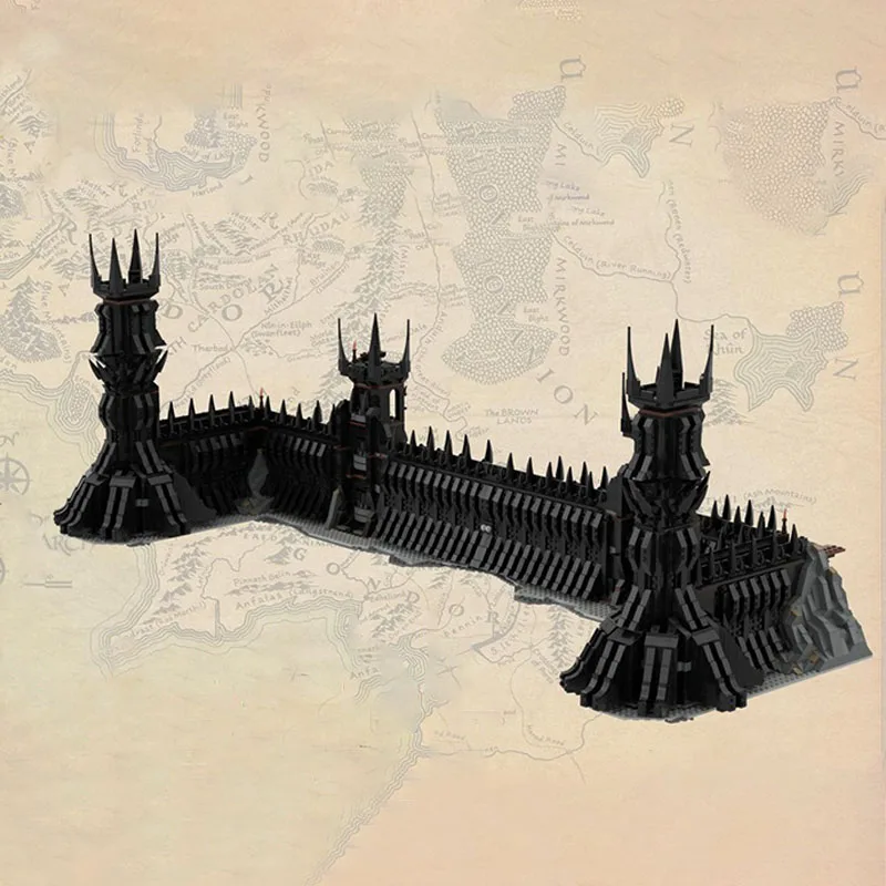 MOC образовательные строительные блоки LOTRs UCS The Black Gate of Mordor 6339 шт. креативная строительная игрушка «сделай сам» в подарок для мальчиков и девочек
MOC образовательные строительные блоки LOTRs UCS The Black Gate of Mordor 6339 шт. креативная строительная игрушка «сделай сам» в подарок для мальчиков и девочек