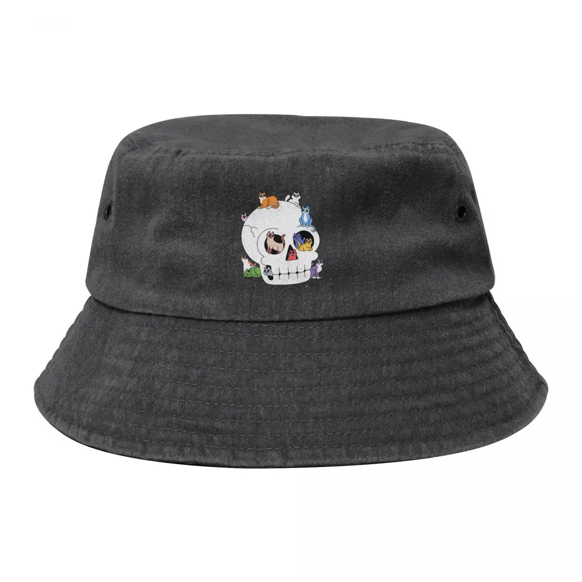 Skull is Full of Cats Bucket Hat New Hat Sun Hat For Children beach For Girls Men's
Skull is Full of Cats Bucket Hat New Hat Sun Hat For Children beach For Girls Men's