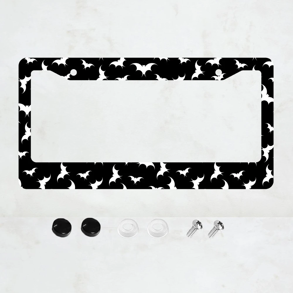 Чехол для номерного знака для женщин, черно-белые рамки для номерного знака для мужчин, плотные летучие мыши, алюминиевый металлический автомобильный аксессуар
Чехол для номерного знака для женщин, черно-белые рамки для номерного знака для мужчин, плотные летучие мыши, алюминиевый металлический автомобильный аксессуар