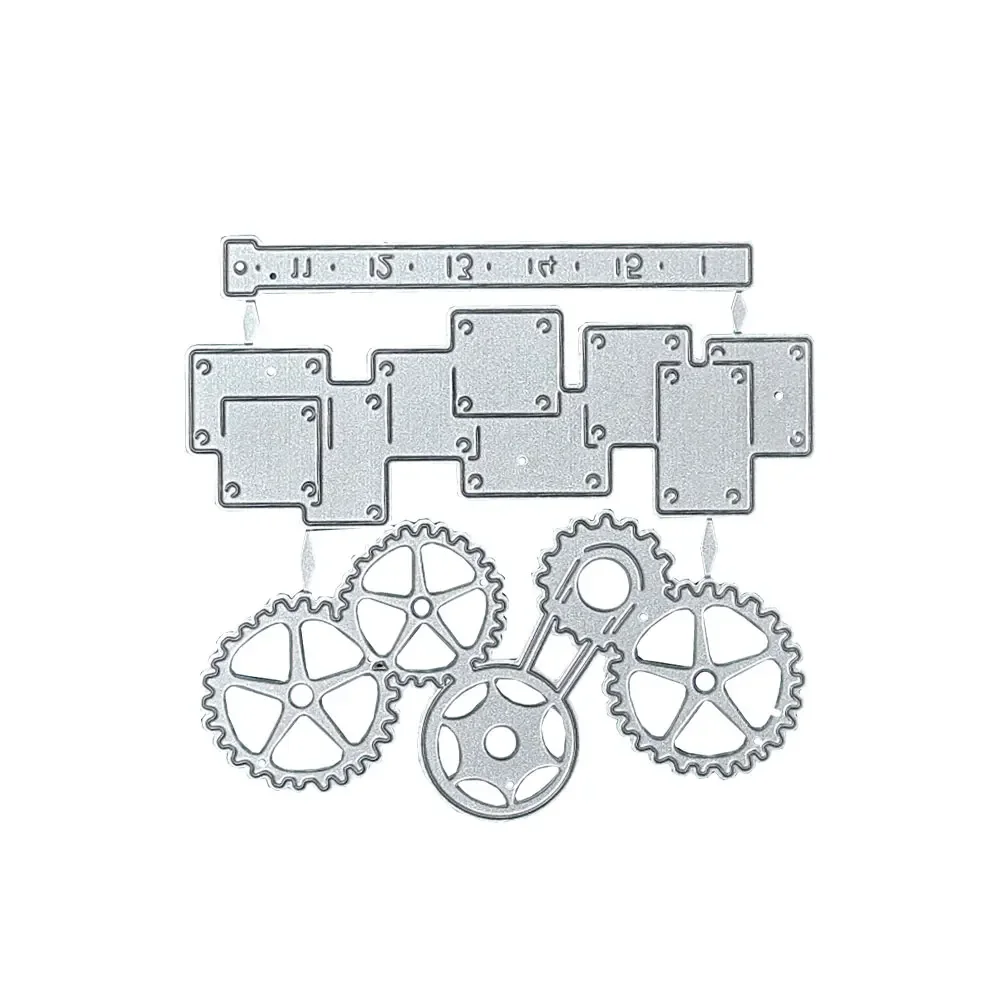 1Pc DIY Gear Metal Cutting Dies Craft Dies Scrapbooking Embossing Stencils Die Cut Stamps and Dies Sets Die Cuts for Card Making
1Pc DIY Gear Metal Cutting Dies Craft Dies Scrapbooking Embossing Stencils Die Cut Stamps and Dies Sets Die Cuts for Card Making
