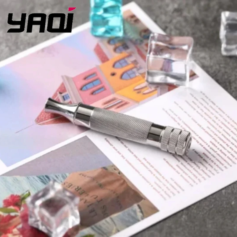 YAQI Diagonal Stainless Steel Safety Razor Handle - about 48g length 77mm Professional Man Precision travel Home Grooming Tool
YAQI Diagonal Stainless Steel Safety Razor Handle - about 48g length 77mm Professional Man Precision travel Home Grooming Tool