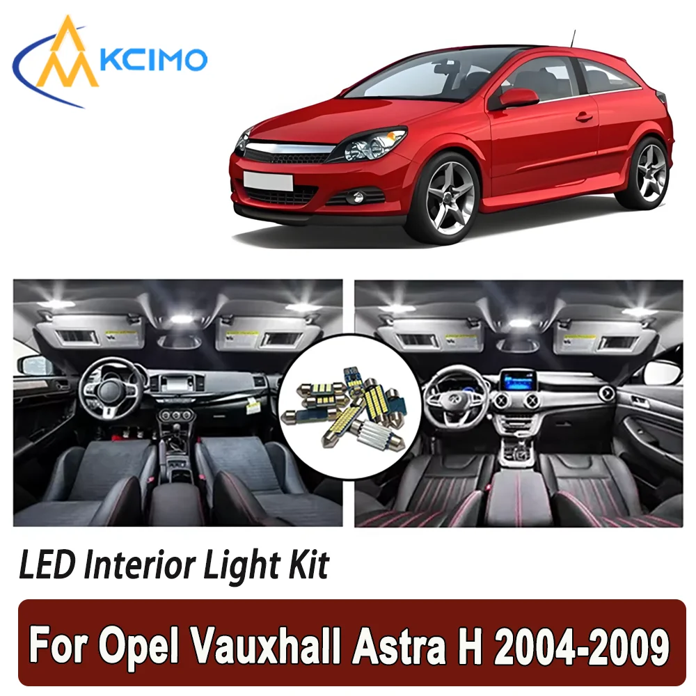 Kcimo LED For Opel Vauxhall Astra H (2004-2009) Premium Bright LED Interior Dome Map Trunk Light Kit New Car Led Lamps Canbus
Kcimo LED For Opel Vauxhall Astra H (2004-2009) Premium Bright LED Interior Dome Map Trunk Light Kit New Car Led Lamps Canbus