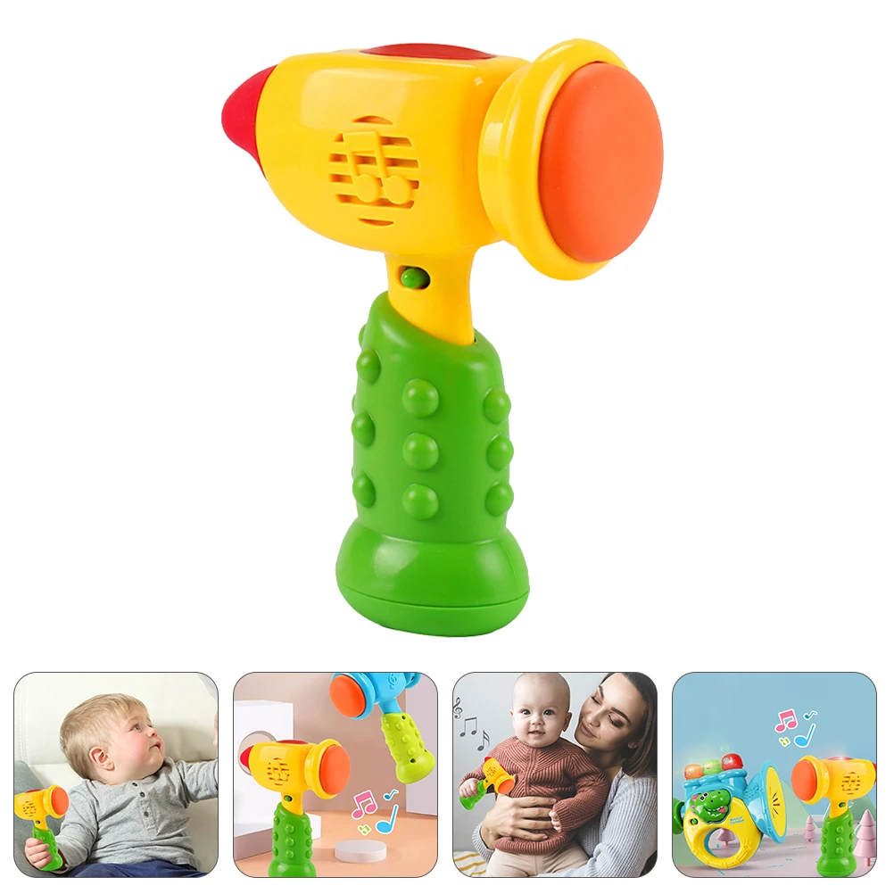 Musical Hammer Toys Educational Baby Toddler Plastic Yellow Lights Soft Rubber Head Promote Development Hand Training Music
Musical Hammer Toys Educational Baby Toddler Plastic Yellow Lights Soft Rubber Head Promote Development Hand Training Music