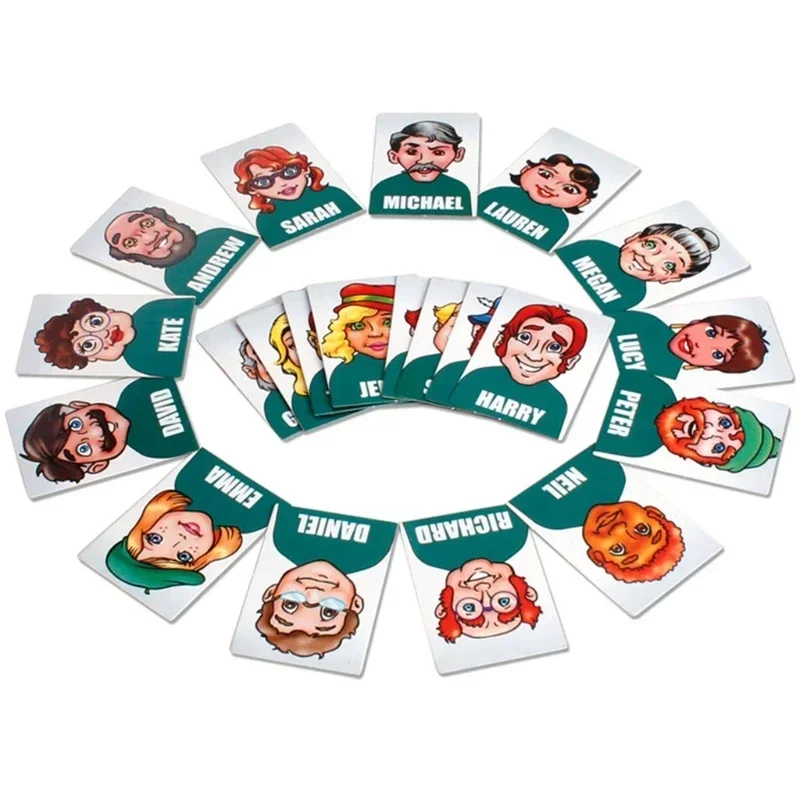 Family Guessing Games Who Is It Classic Board Game Toys Memory Training Parent Child Leisure Time Party Indoor Games Props Xmas
Family Guessing Games Who Is It Classic Board Game Toys Memory Training Parent Child Leisure Time Party Indoor Games Props Xmas