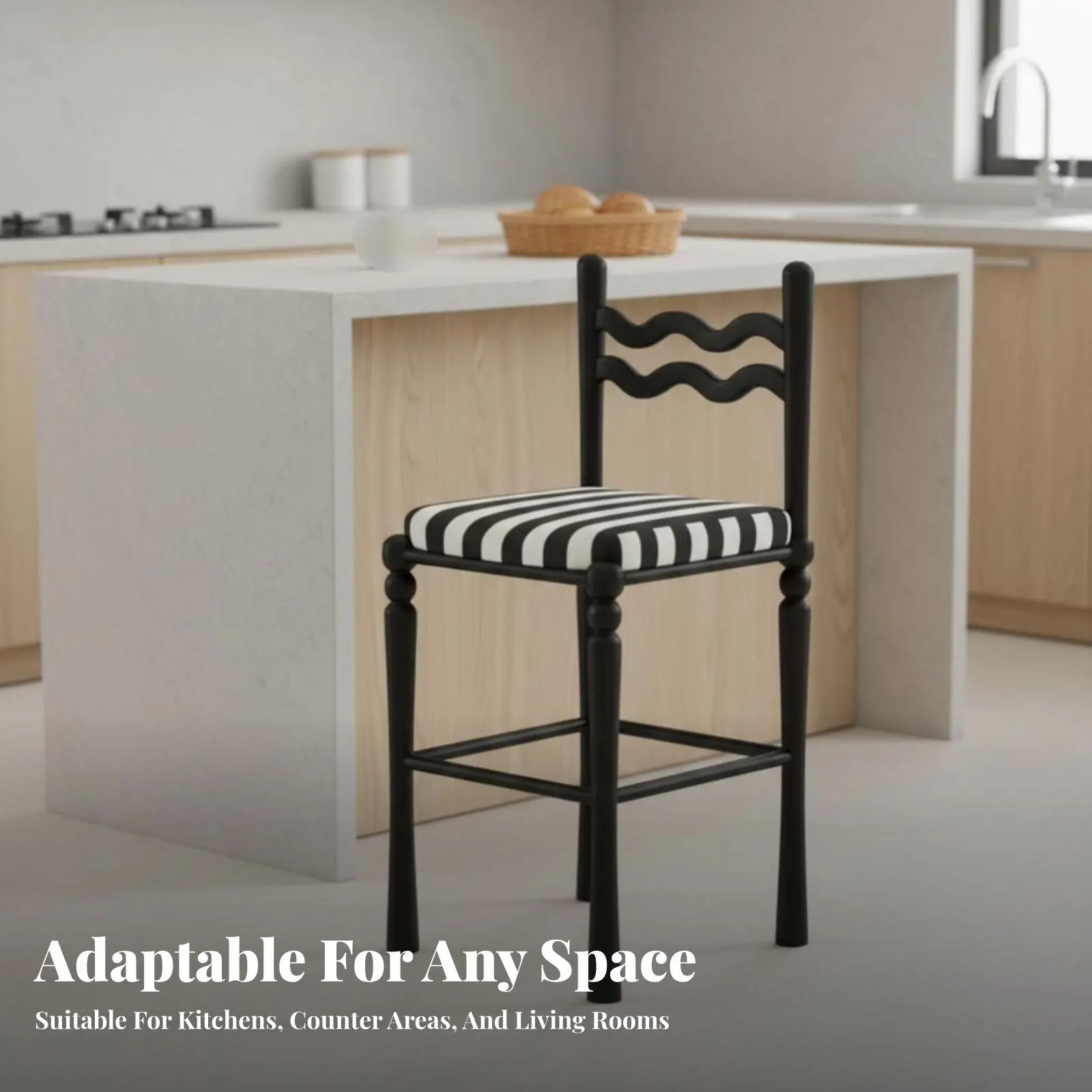Wooden Bar Chair with Woven Seat French Retro design Counter Stool Nordic Design Built-in Footrest for Interior Designers, Pub
Wooden Bar Chair with Woven Seat French Retro design Counter Stool Nordic Design Built-in Footrest for Interior Designers, Pub