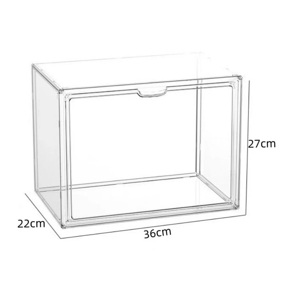 New Transparent Book Storage Box Dustproof Stackable Bookcase Large Capacity Display Stand Makeup Organizer
New Transparent Book Storage Box Dustproof Stackable Bookcase Large Capacity Display Stand Makeup Organizer