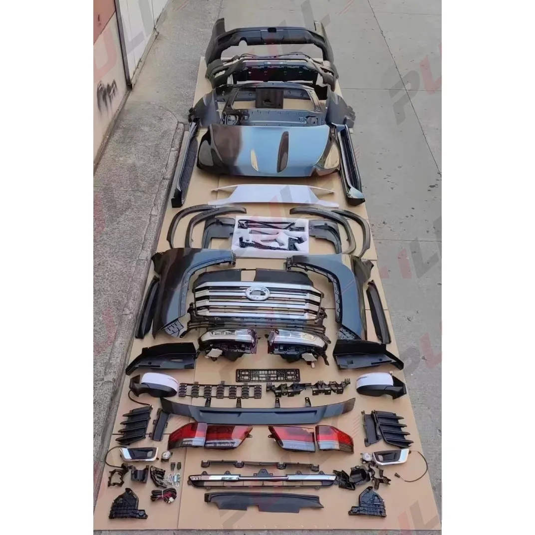 For Land Cruiser 200 Upgrade to Land Cruiser 300 Bumpers Hood Fender Side Skirts Auto Lamps Trunk Lid
For Land Cruiser 200 Upgrade to Land Cruiser 300 Bumpers Hood Fender Side Skirts Auto Lamps Trunk Lid